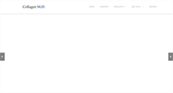 Desktop Screenshot of collagenmdprofessional.com